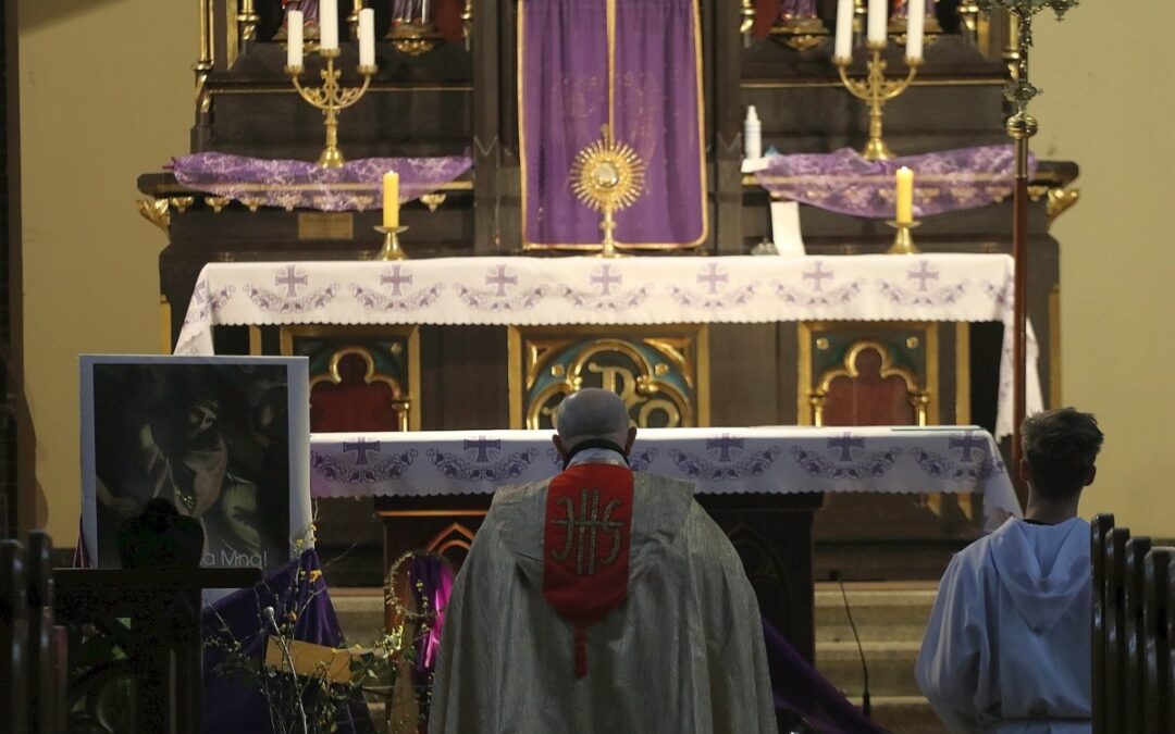 Najświętszy sakrament na ulicach parafii
